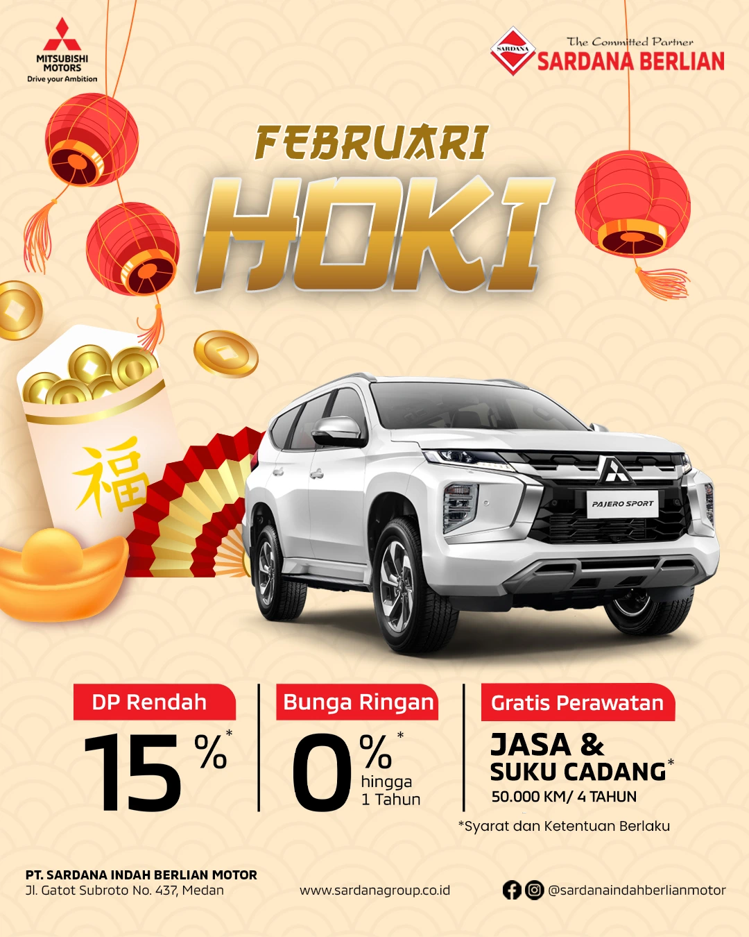 Promo New Pajero Sport Terbaru Medan